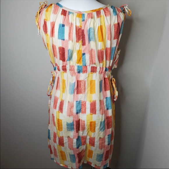 SOLD Anthropologie Lilac Painters Sides Dress - Picture 6 of 8